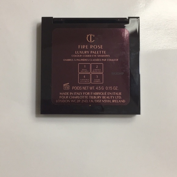 Rare Charlotte Tilbury Fire Rose eyeshadow quad. - Picture 5 of 6